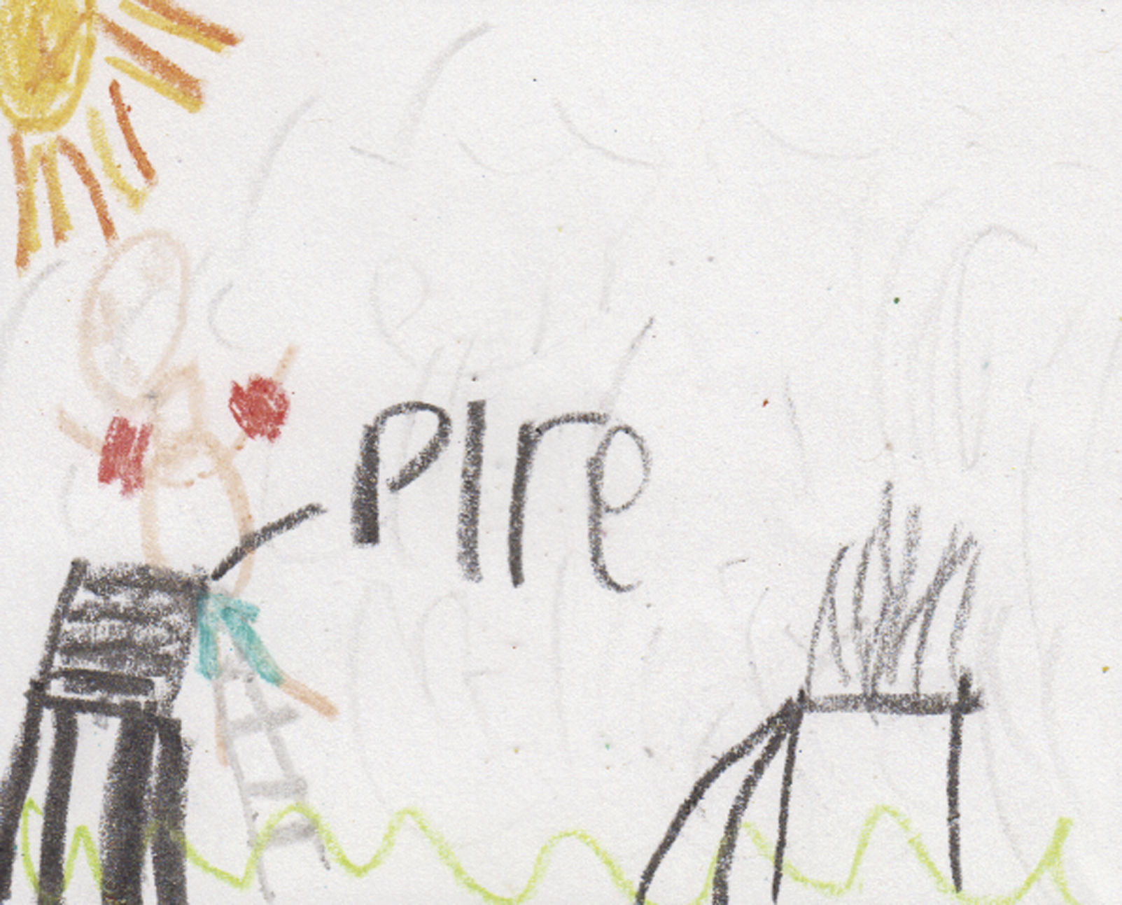 Kids' weather drawings: Sept 2